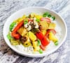Vegan ανανά Tofu Curry - Γλυκιά & Πικάντικη συνταγή