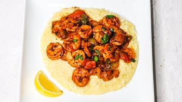 Healthy Shrimp and Grits