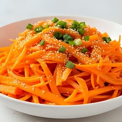 viral korean carrot salad