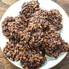 chocolate peanut butter no bake cookies