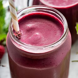 iron anemia during pregnancy with iron boosting smoothie