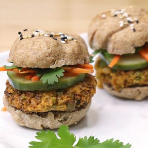 Edamame Banh Mi Sliders - Vegan Vietnamese Recipe