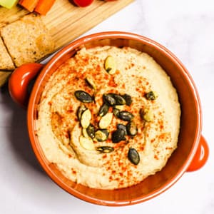 Heavenly oil-free hummus
