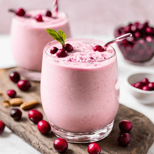 cranberry smoothie