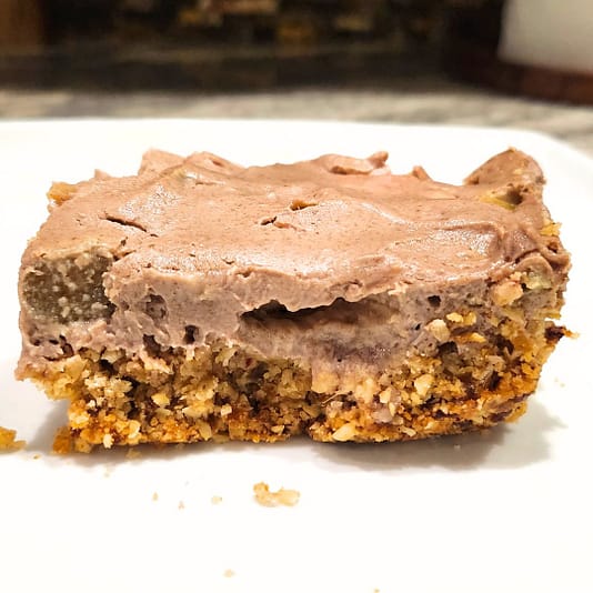 rhubarb custard bars
