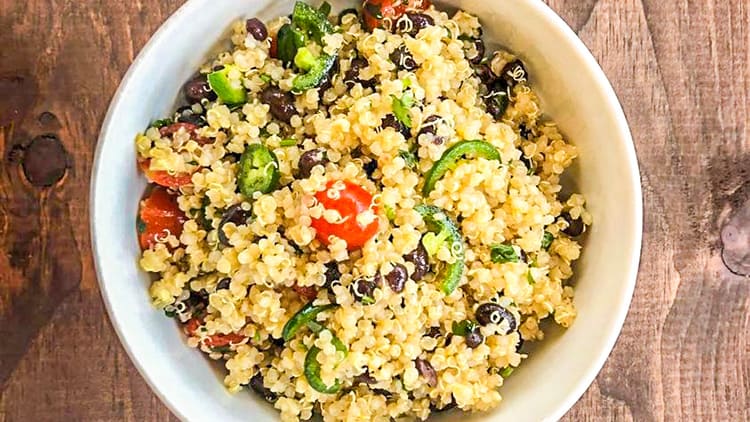 spicy quinoa salad