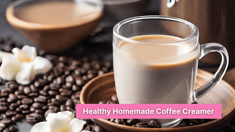 healthy homemade coffee creamer