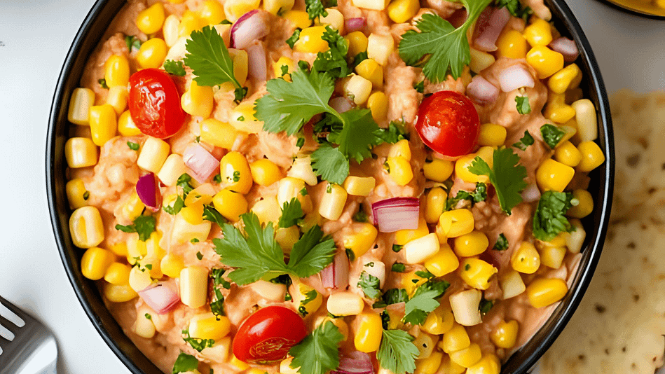 healthy mexican street corn salad