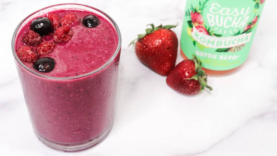 Berry Kombucha Smoothie