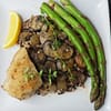 Balsamic Asparagus and Mushrooms