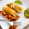 vegan tamales with jackfruit carnitas