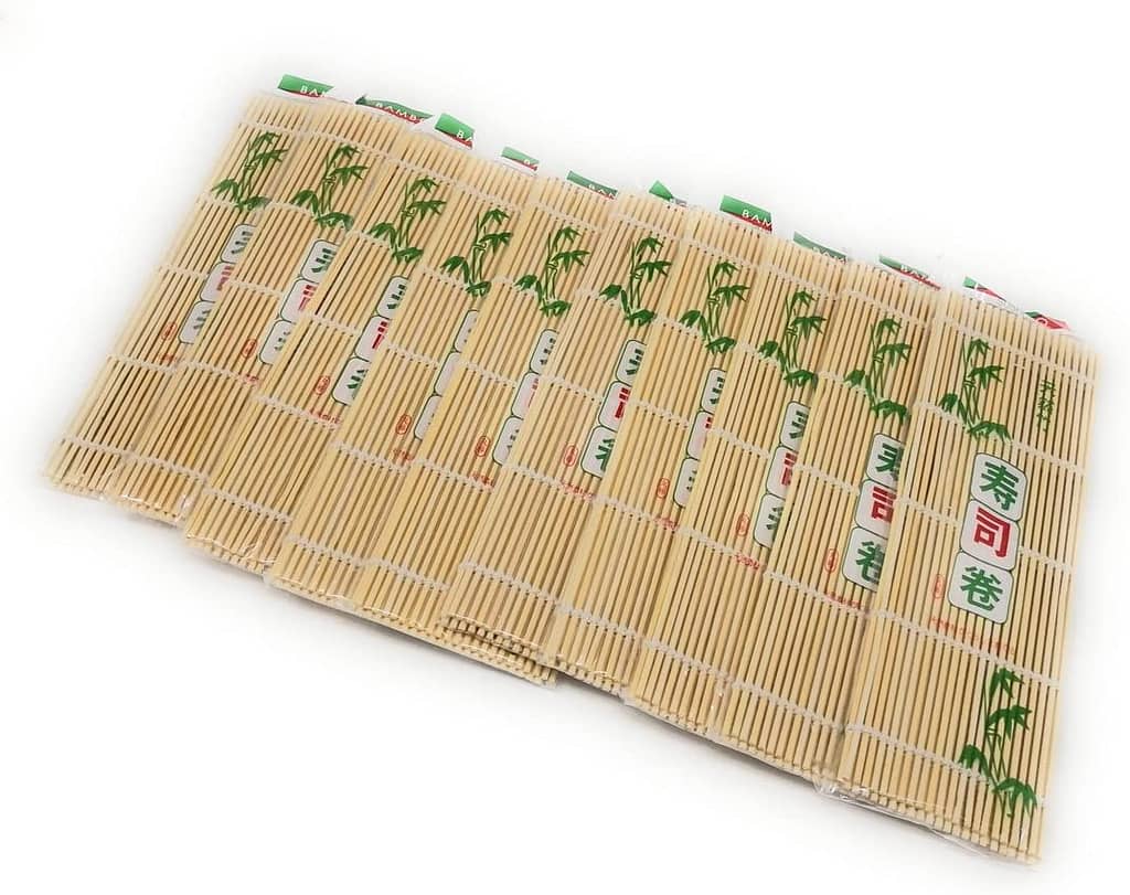 high-protein sushi rolling mats