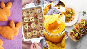 Plant-based recipes for kids, Homemade Nacho Doritos, rabbit shaped cookies