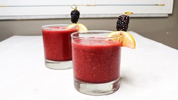 blackberry mint lemonade