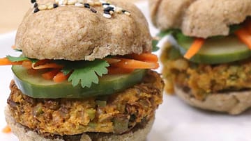 Edamame Banh Mi Sliders - Vegan Vietnamese Recipe
