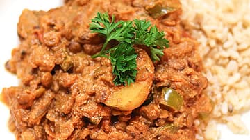 spicy lentil curry dahl