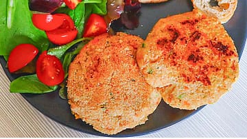 tofu potato burger