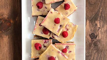 raspberry lemon bars