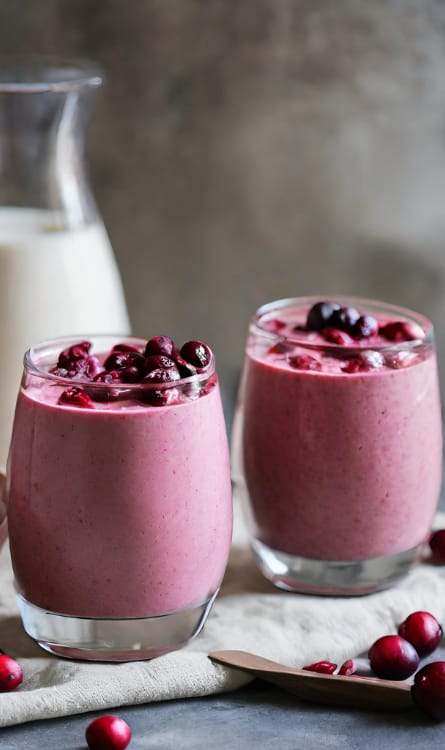 breakfast recipes smoothie with cranberries 