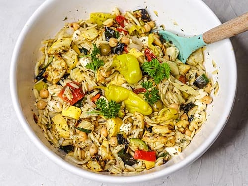 Grilled Veggie Antipasta Salad