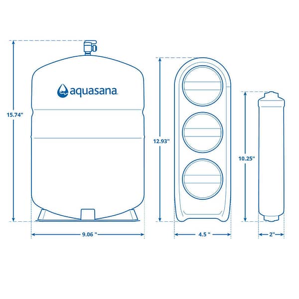 Aquasana Smartflow® Reverse Osmosis Water Filter - Image 7