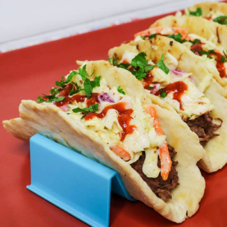 Father's Day BBQ Ideas: Jackfruit BBQ Korean Tacos