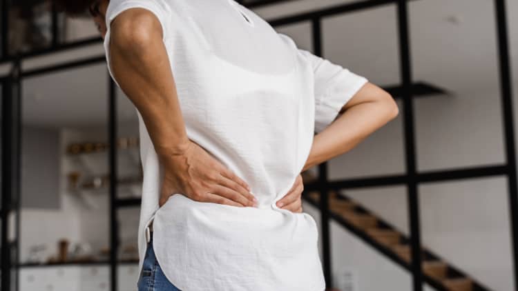 how to prevent UTIs: back pain