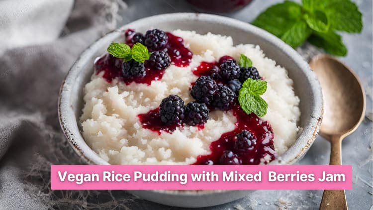 vegan rice pudding