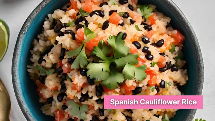 spanish cauliflower rice
