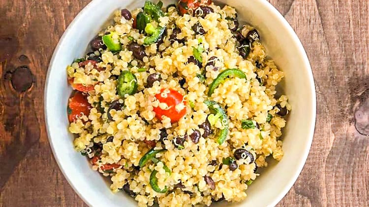 Spicy Quinoa Salad (Mexican-inspired)
