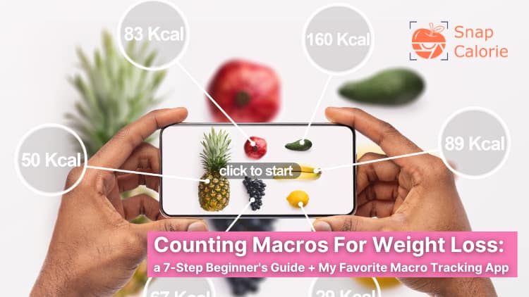 Counting Macros For Weight Loss: a 7-Step Beginner’s Guide + My Favorite Macro Tracking App