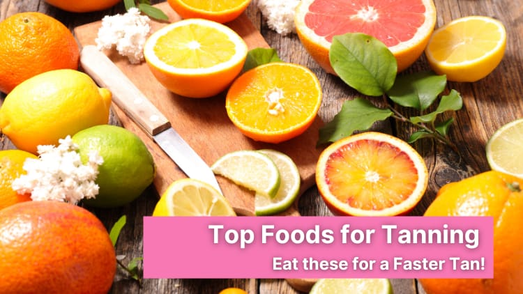 foods for tanning