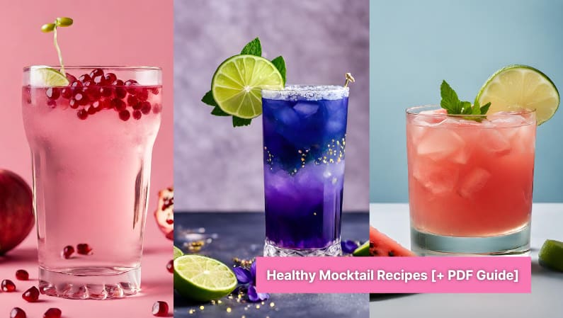 healthy mocktail recipes