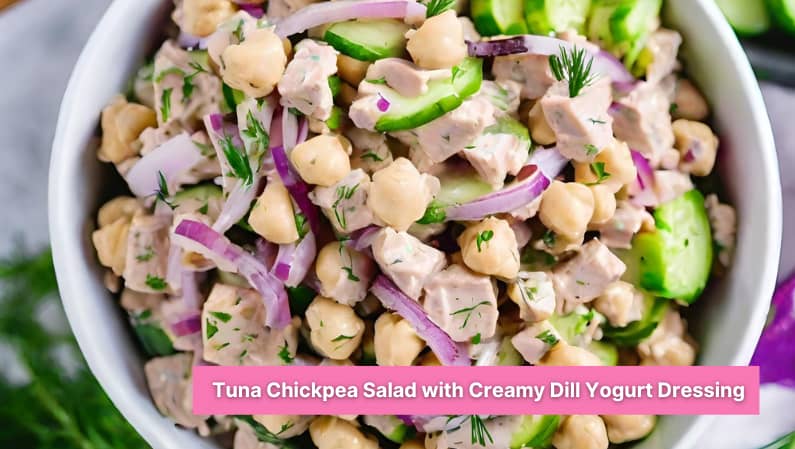 Tuna Chickpea Meal Prep Lunch Bowls Recipe - Her Highness, Hungry Me