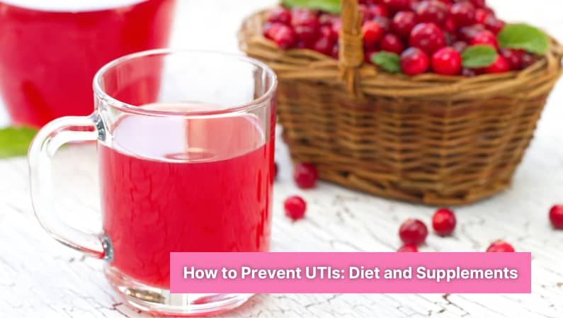 how to prevent UTIs cranberries and cranberries juice