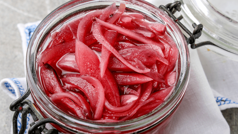 Simple & Delicious Quick-Pickled Red Onions - Inspired Edibles