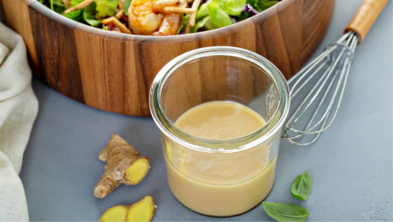 ginger salad dressing recipe