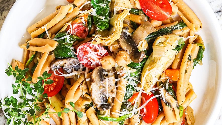 lemon herb pasta
